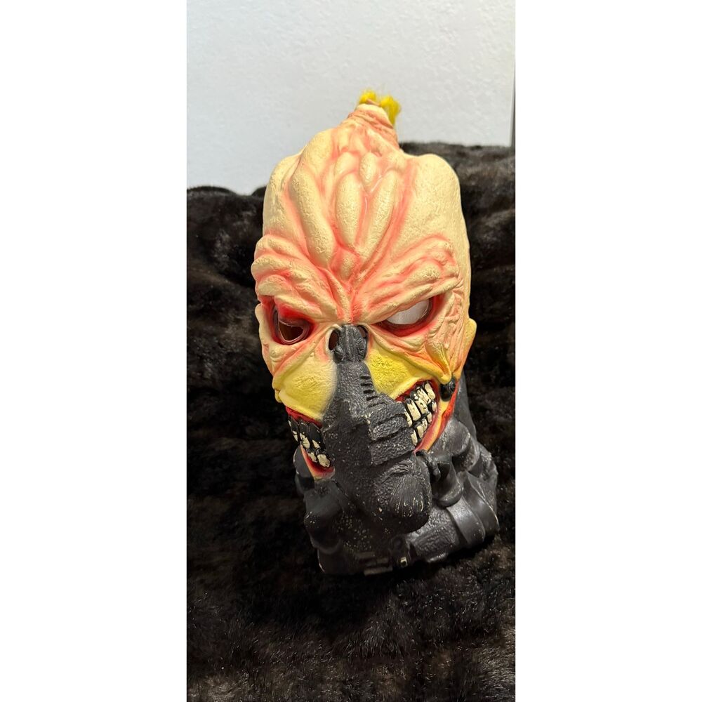 Cinema secrets Halloween Creepy Biochemical Zombie Mask Cosplay  Prop Latex